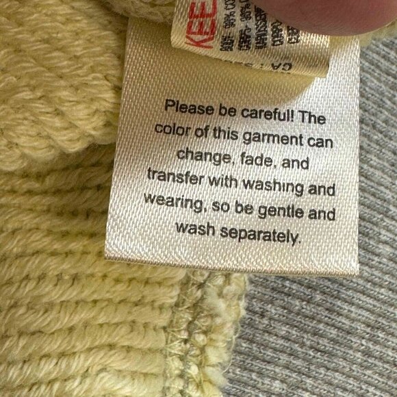 Free People Movement Start Up Pullover Oversized Relaxed Fit Yellow Gray Size M - Picture 11 of 16